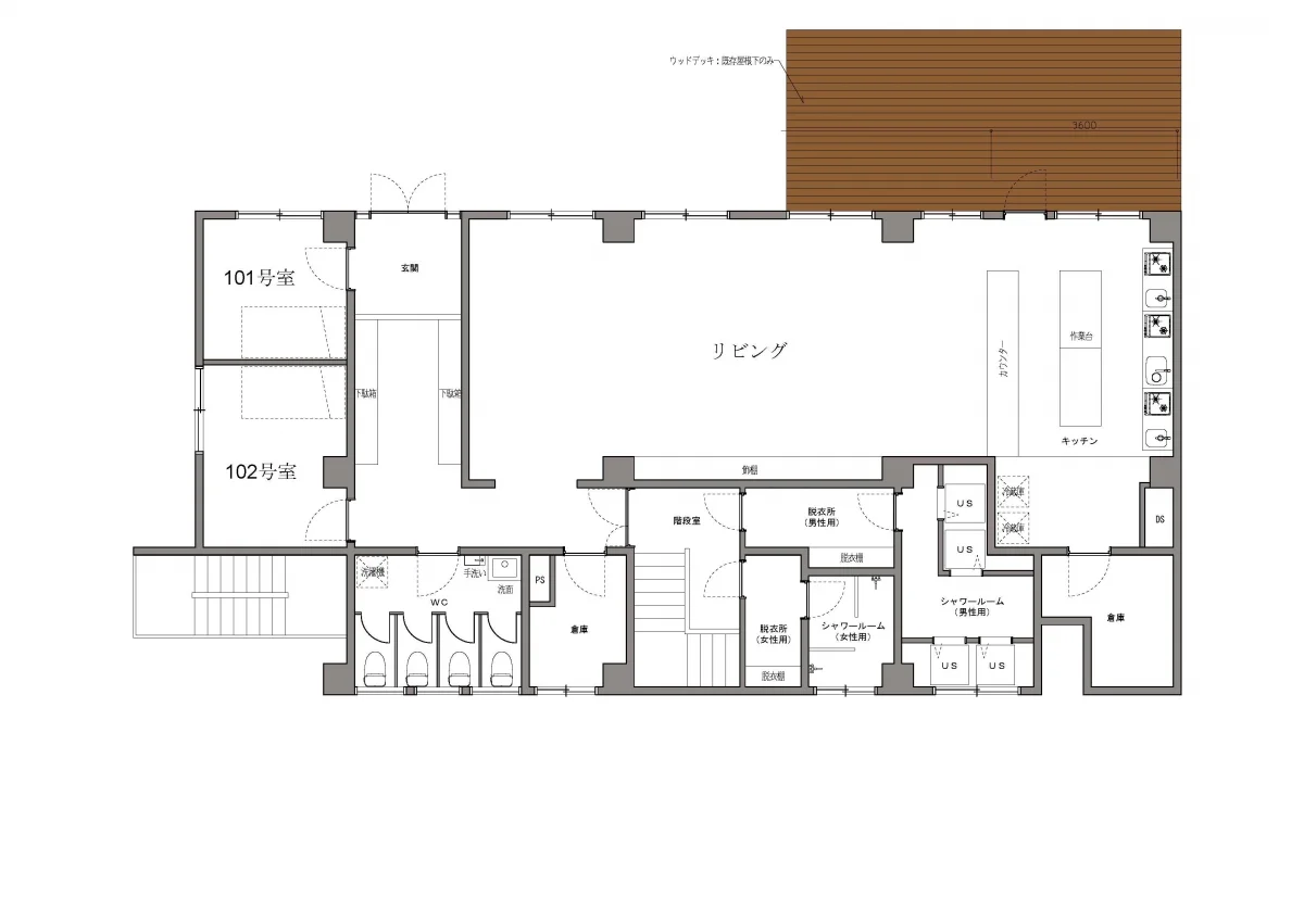 T-SHARE HOUSE 180° 大森南