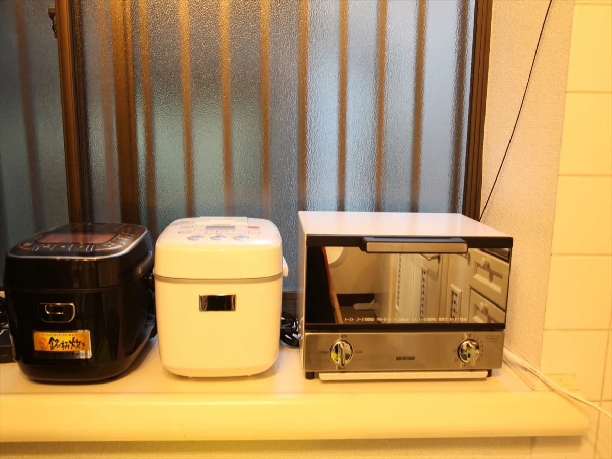 家電の様子※すべて一式揃っています