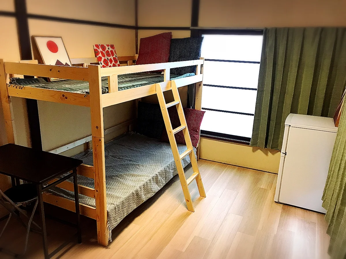 6帖+収納+洗面、一番広いお部屋です。