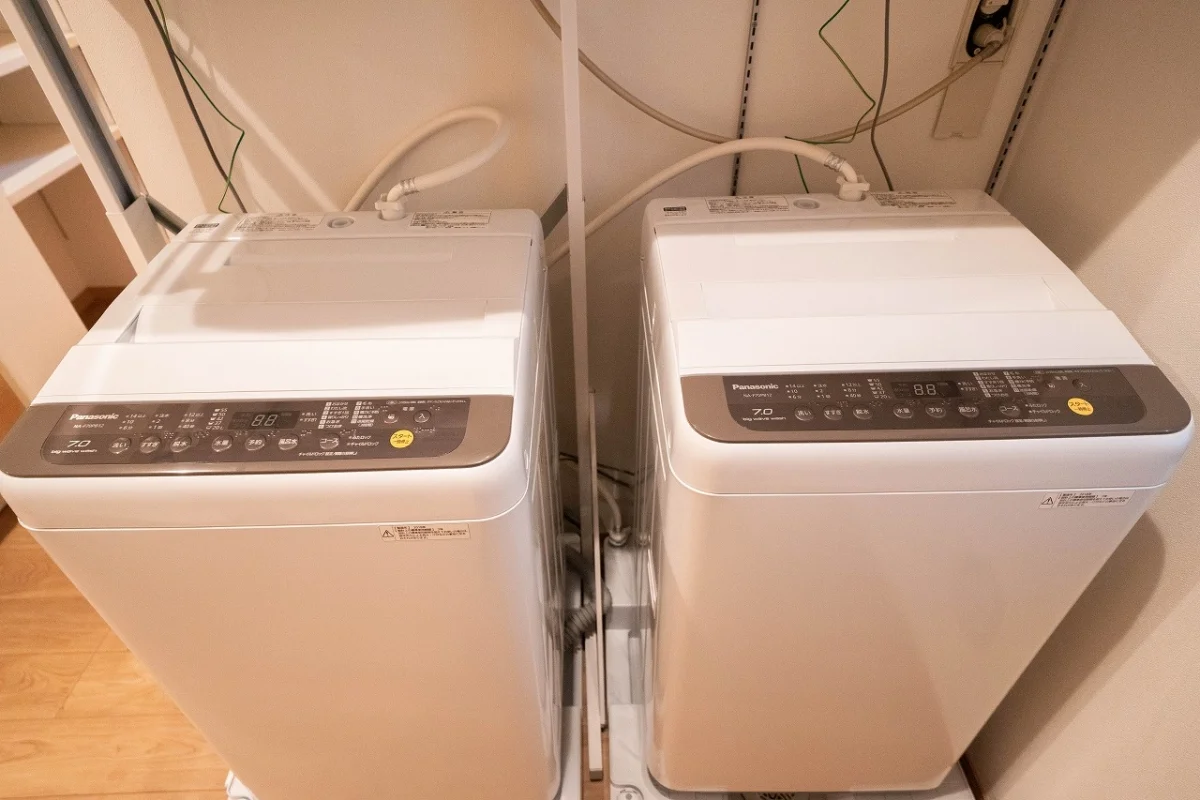 全自動洗濯機×6、ガス式乾燥機×3