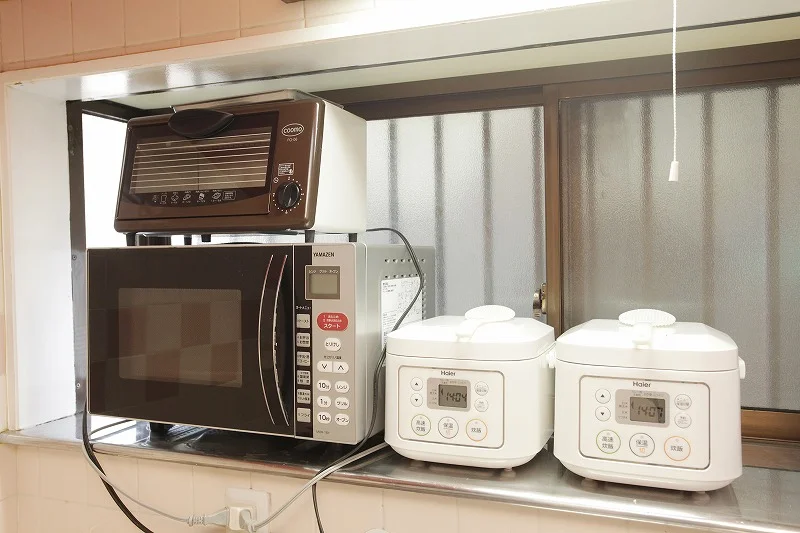 家電も完備しています