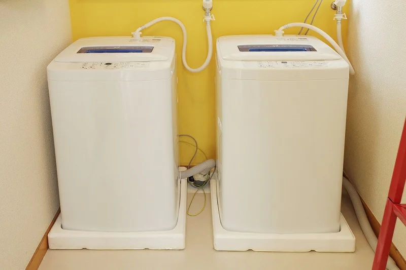 洗濯機は２つ