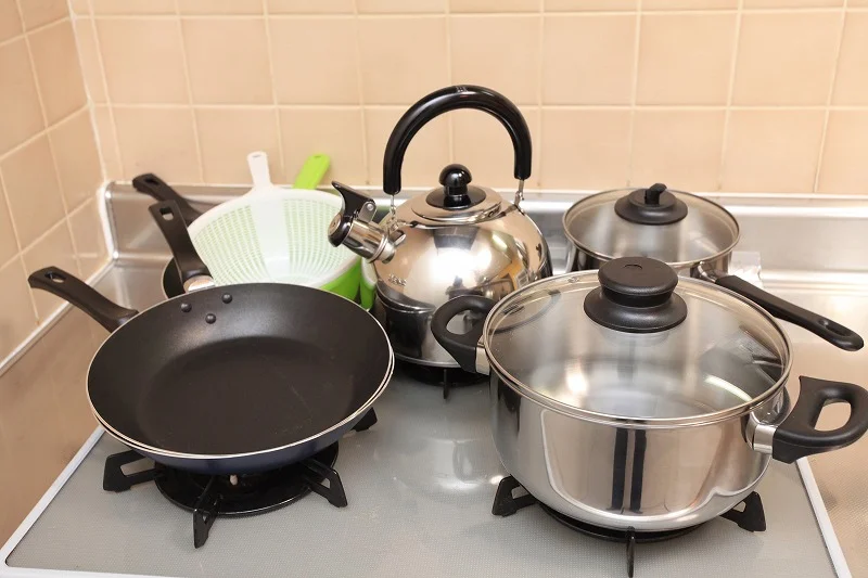 調理器具も完備