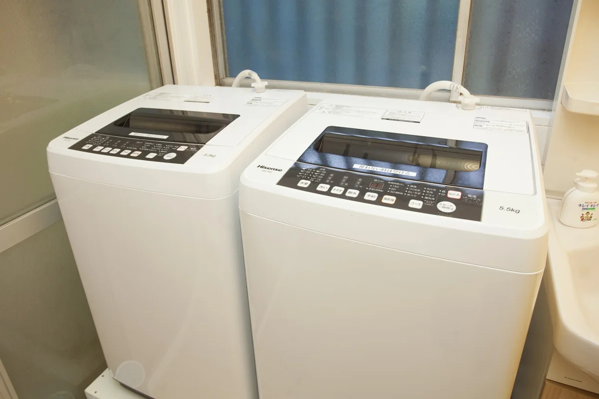 洗濯機は２台