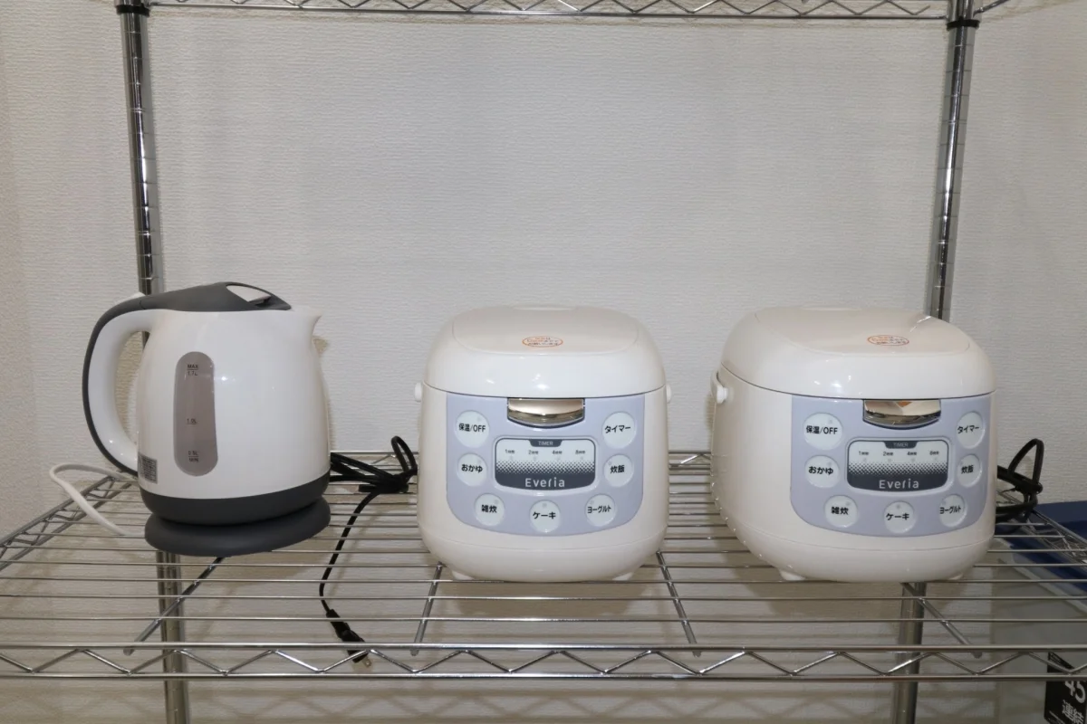 炊飯器、電気ケトル
