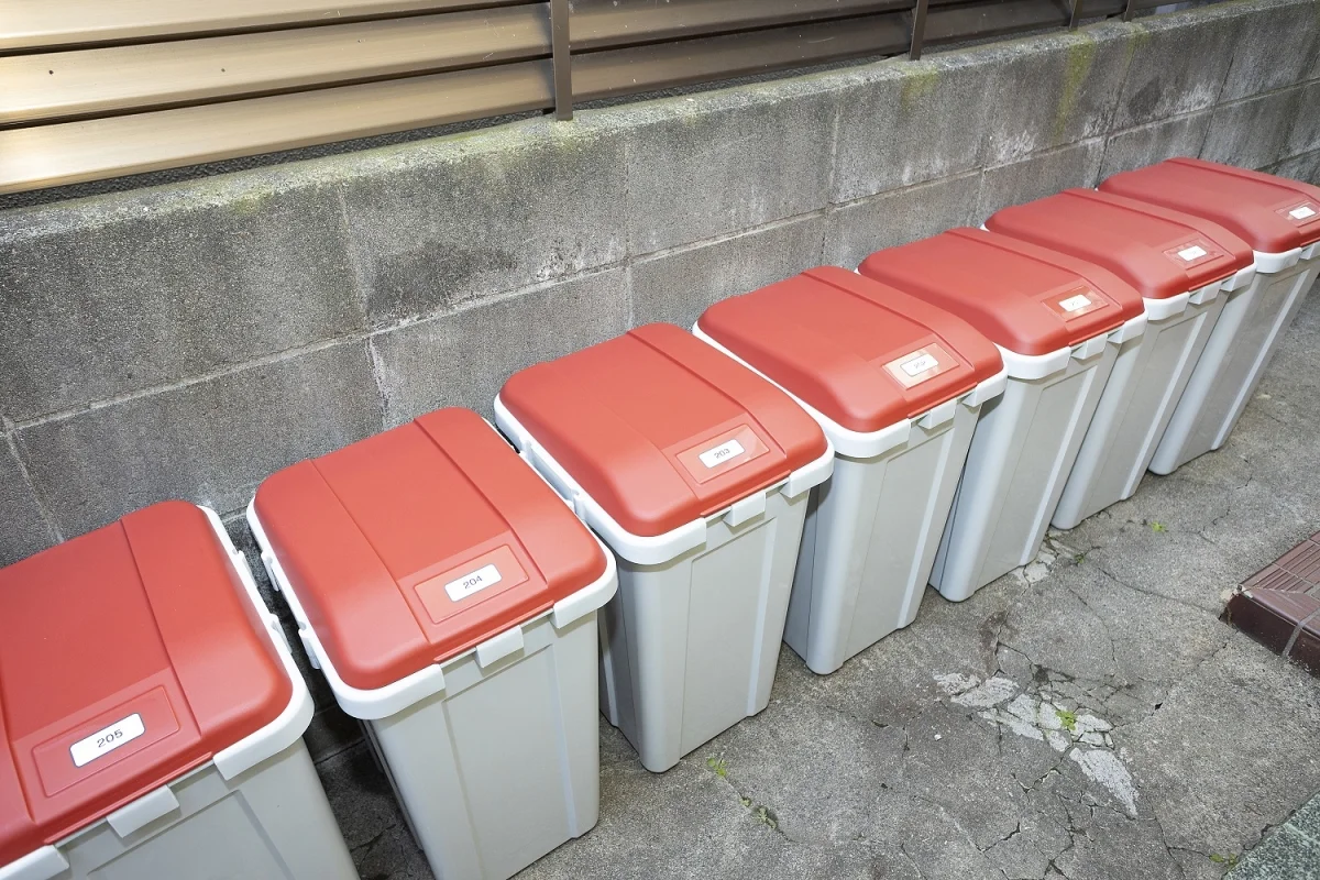 個別のゴミ箱