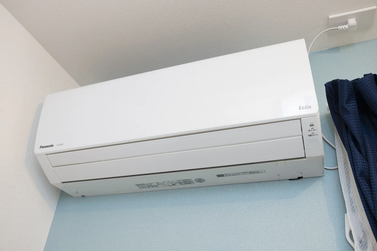 全部屋冷暖房エアコン完備