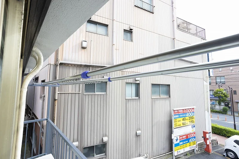 ベランダ付きの部屋も♪