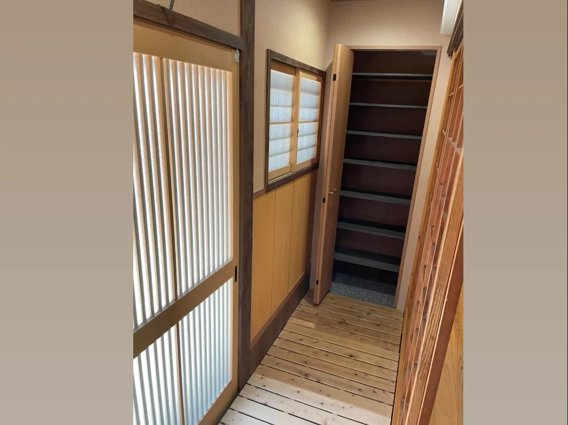 玄関と靴置き場