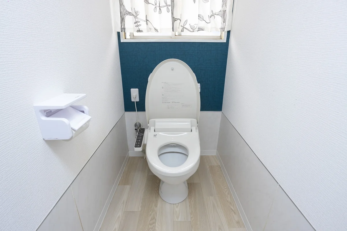 トイレも２つあります。