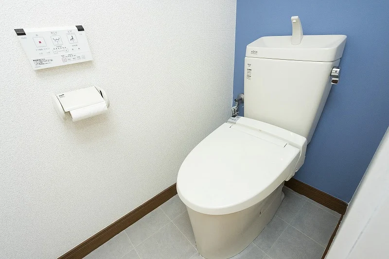 温水便座付き洋式トイレ２つ