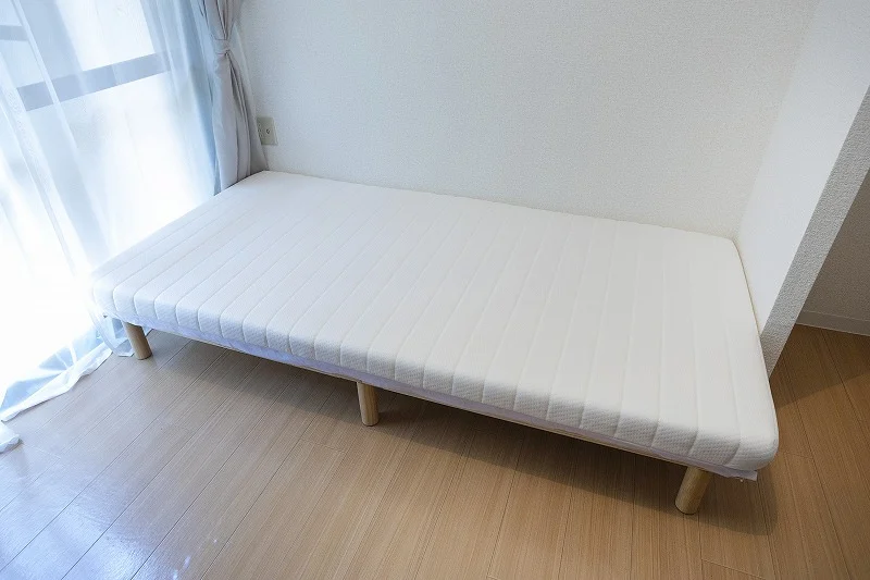 ベッドは全部屋シングルサイズ