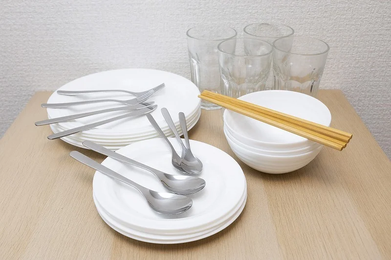 調理備品備え付け