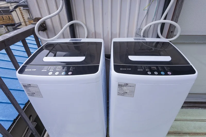 洗濯機２つ