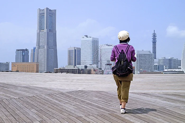 横浜。観光地として知られる中に大人のお洒落れ感が漂う街のシェアハウス。