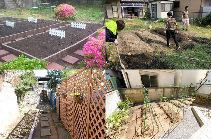 シェアハウス内の様々な設備 #05 家庭菜園