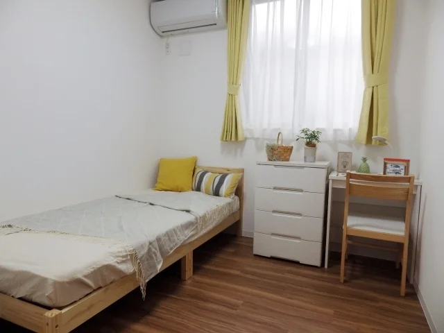 部屋によって色合いが異なります
