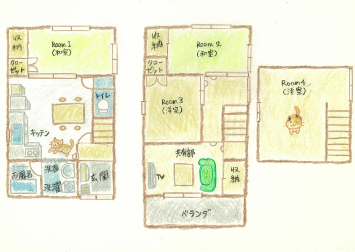 T-シェアハウスミネット北野田