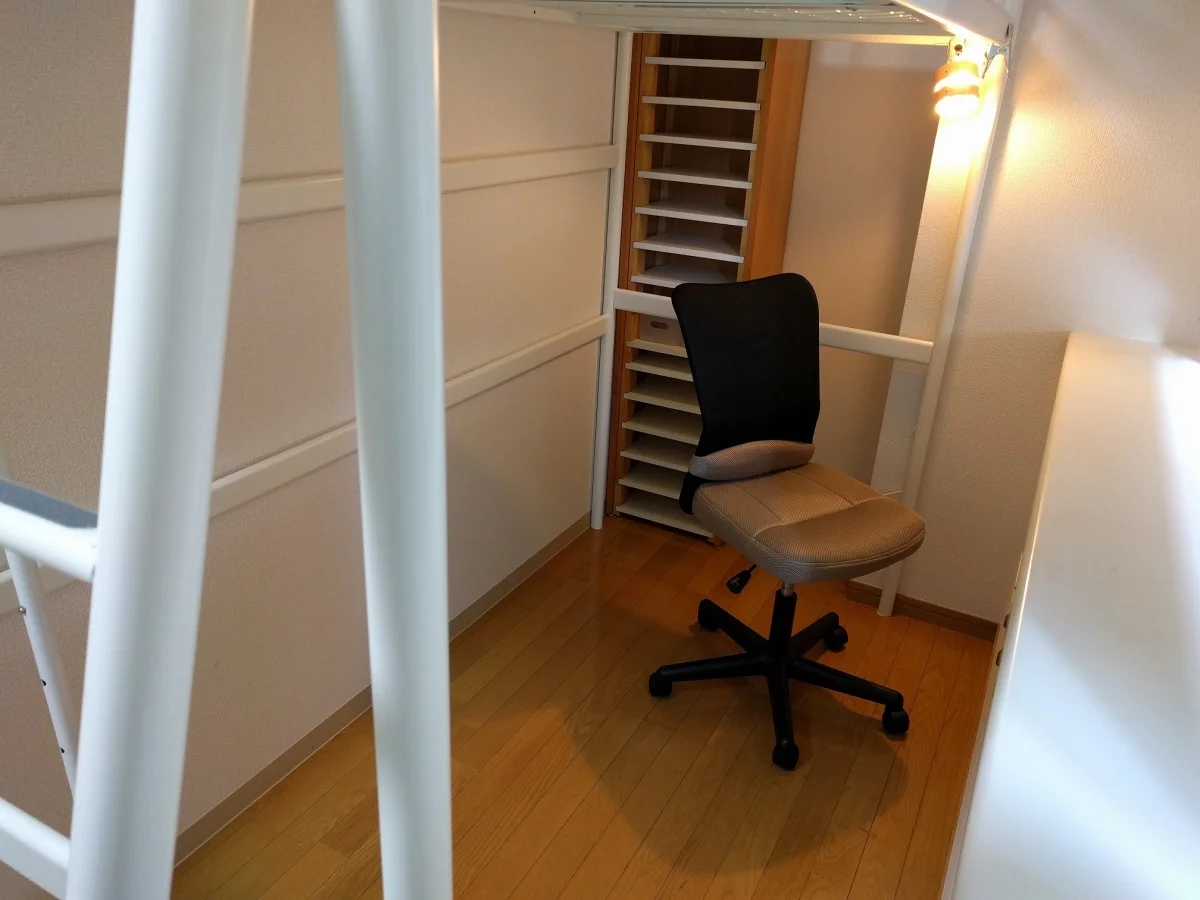 ロフト付のお部屋