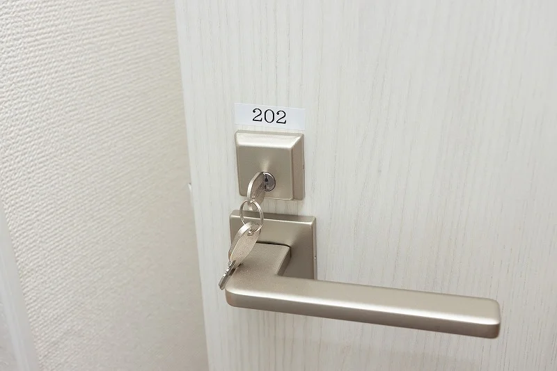 全室鍵付き個室